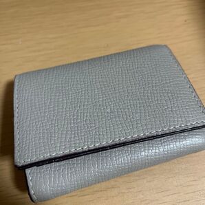 半額以下!SMART PEOPLE 財布 三つ折財布 ベージュ グレージュ