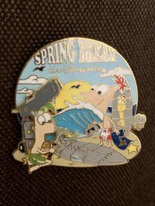 finias. fur b Disney pin badge abroad pin pin trailing Perry rare 
