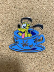 Disney Ping Badge Pluto Tea Cup Overseas Focus Focus Rading