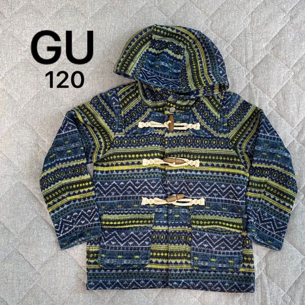 120 男の子 アウター ジーユー GU パーカー フリース