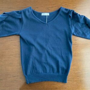 【And Couture(アンドクチュール)トップス(ネイビー)・38
