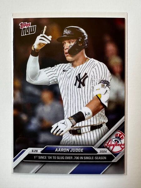 Topps Now 776 AARON JUDGE
