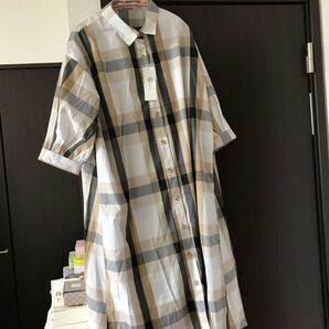 レイカズン ロングシャツ ワンピース