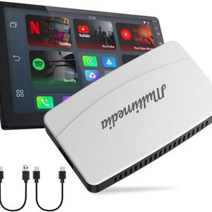 新型3IN自由に切り替えワイヤレスアダプター メディア ボックス カープレイ