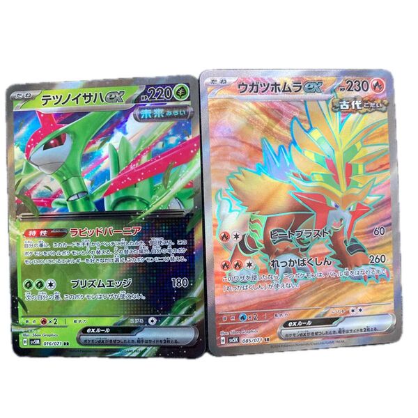 ポケモンカード ウガツホムラex ポケモンカード ウガツホムラex テツノイサハ