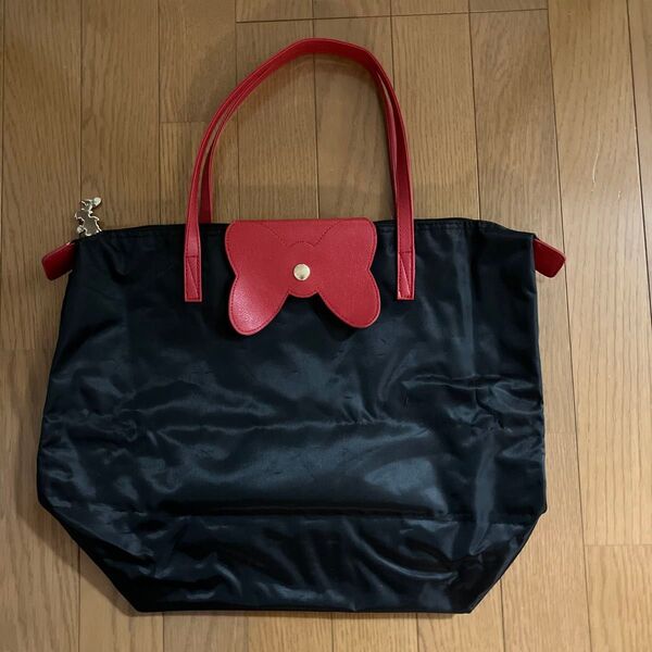 トートバッグ ディズニー ナイロン エコバッグ ミニー