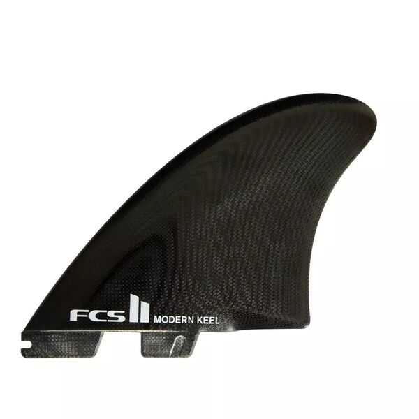 FCS II Modern Keel PG Twin Fins Black XL