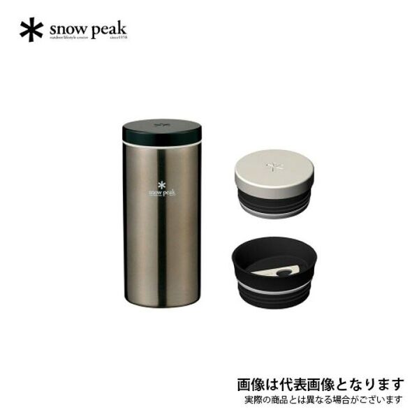 snow peak スノーピーク システムボトル350 ダークシルバー TW-070R