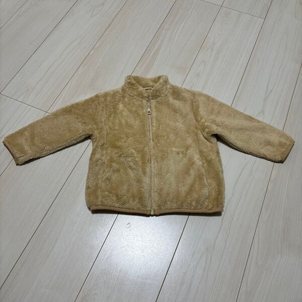 UNIQLO ベビー フリースジャケット 90 ブルゾン こども服 フリース