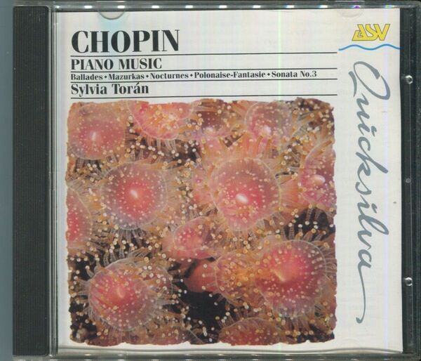 Sylvia Toran Chopin PIANO MUSIC ショパン作品集 ASV盤