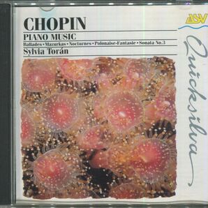 Sylvia Toran Chopin PIANO MUSIC ショパン作品集 ASV盤