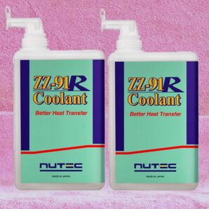 NUTEC ZZ-91R Coolant「熱を制す高性能クーラント 5~10℃の変化!」2 L