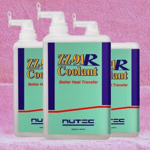 NUTEC ZZ-91R Coolant「熱を制す高性能クーラント 5~10℃の変化!」3 L