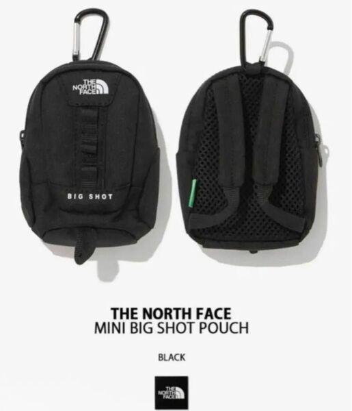 THE NORTH FACE ノースフェイス 韓国限定 ミニポーチ ビッグショット ブラック 新品未使用 タグ付き