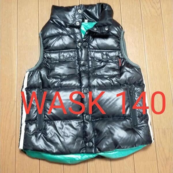 ダウンベスト WASK 140 黒