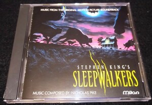 スリープウォーカーズ　サントラCD★スティーヴンキング Nicholas Pike Enya Stephen King's Sleepwalkers