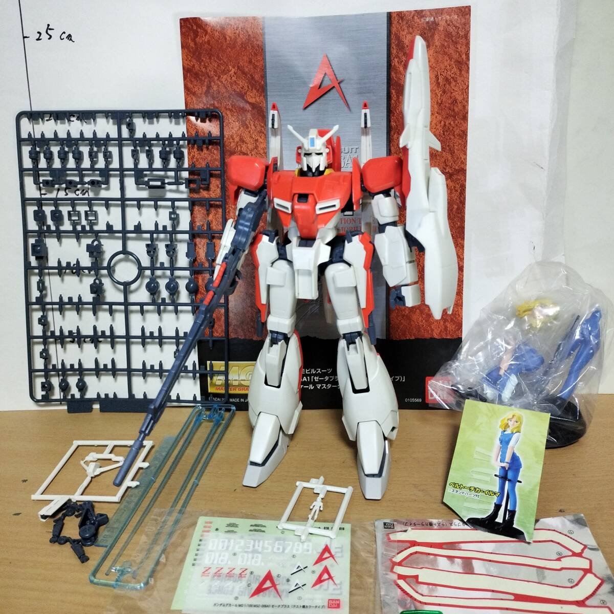 BANDAI MG 1/100 ガンダムセンチネル MSZ-006A1 ゼータプラス BANDAI MG 1/100 ガンダムセンチネル MSZ-006A1 ゼータプラス