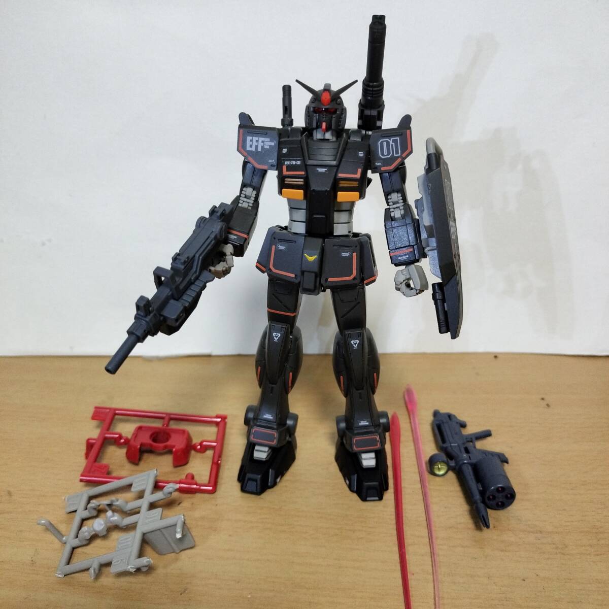 Yahoo!オークション -「hguc ガンキャノン 塗装 完成」の落札