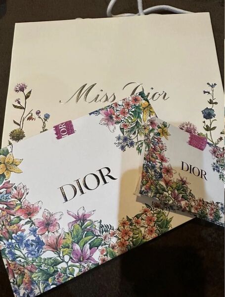 ディオール ショッパー DIOR ホリデー ギフトボックス 紙袋 ミスディオール