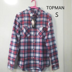 チェック シャツ 長袖シャツ トップマン