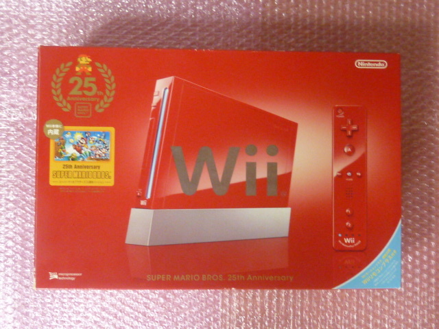 Yahoo!オークション -「マリオ25周年」(Wii本体) (Wii)の落札 Yahoo!オークション -「マリオ25周年」(Wii本体) (Wii)の落札
