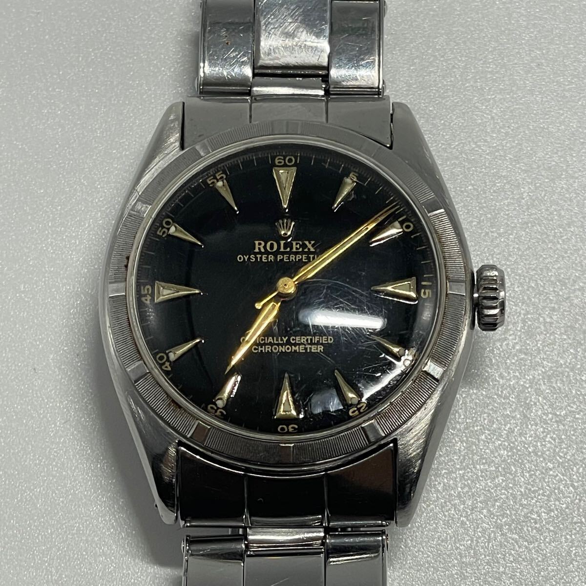 Yahoo!オークション -「rolex 6085」(ブランド腕時計) の落札