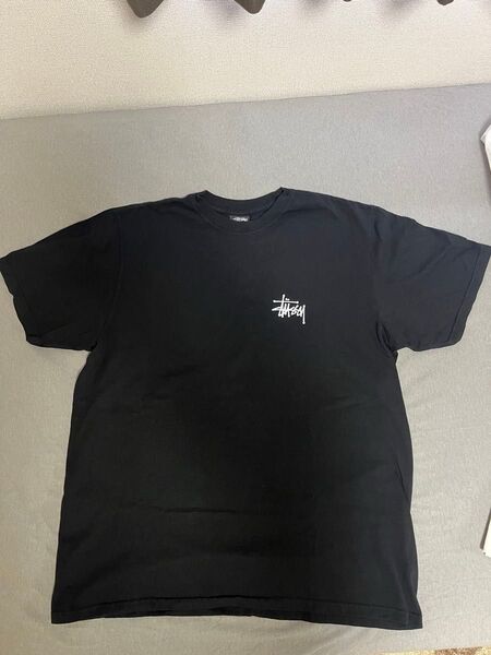 【新品】stussy ピグメントTシャツ Mサイズ 黒 ブラック Tシャツ 半袖 ロゴ