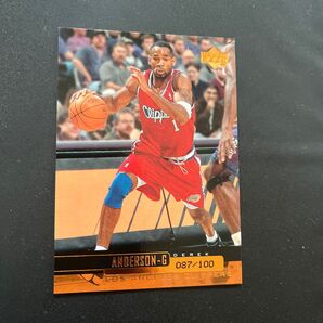 NBAカード Derek Anderson 100シリ