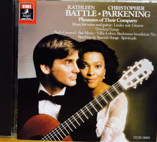 キャスリーン・バトル/アヴェ・マリア 日本盤CD Kathleen Battle - Christopher Parkening