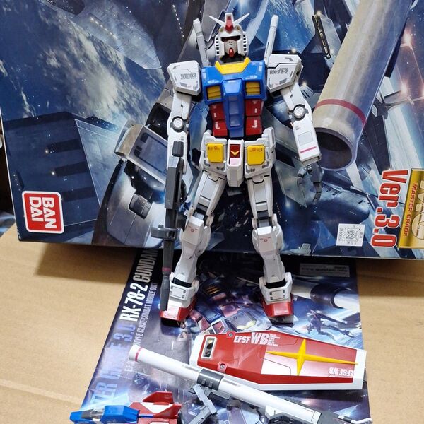 RX-78-2 ガンダム Ver.3.0 (1/100スケール MG 機動戦士ガンダム 機動戦士ガンダム(ファースト) ジャンク