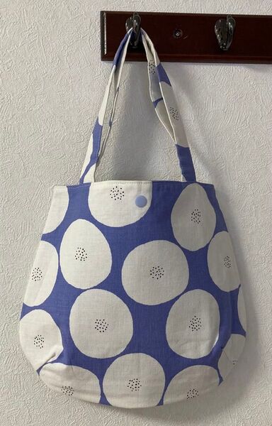 ハンドメイド★トートバッグ★内ポケット付き★あんぱん柄★サブバッグ★パープル