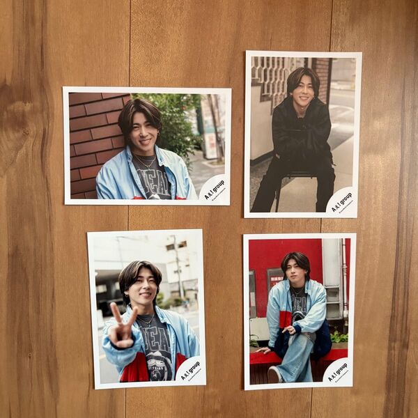 Aぇ!グループ末澤誠也さん公式写真 4枚セット