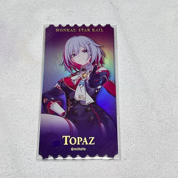 崩壊スターレイル トパーズ タオバオ 特典 カード