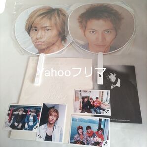 うちわ ファンクラブ記念品 ブックレット 公式写真 V6 カミセン 三宅健 森田剛 岡田准一 昔 生写真 ジャニーズ ショップ