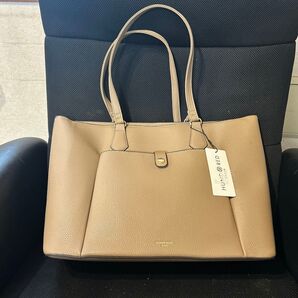 28×38×15新品未使用hand redビジネストートバッグベージュ定価12100円