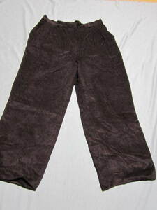  first come, first served sale price large size lady's po tea li woman Liliane Burty corduroy pants size 15 number 