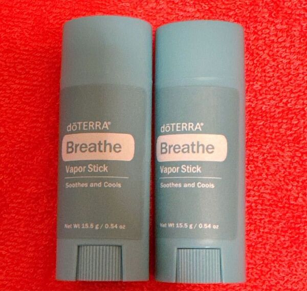 【新品未使用】doTERRA ドテラ Breatheスティック Vapor 2本セット 新品未開封海外・正規品