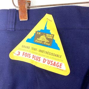 デッドストック 紙タグ付き フレンチワーク モンサンミシェル ワークパンツ LE MONT ST MICHEL
