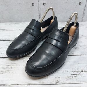 ecco コインローファー レザー 黒