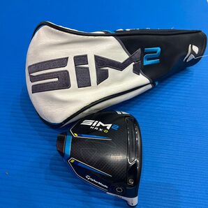 SIM2 MaxD 9.0° ドライバー ヘッドのみ カバー付