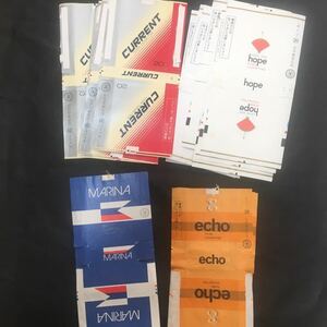  cigarettes parcel paper [ current, Hope, eko -, Marina ]