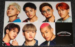 GENERATIONS from EXILE TRIBE [EXPerience Greatness] 非売品ポスター A3サイズ