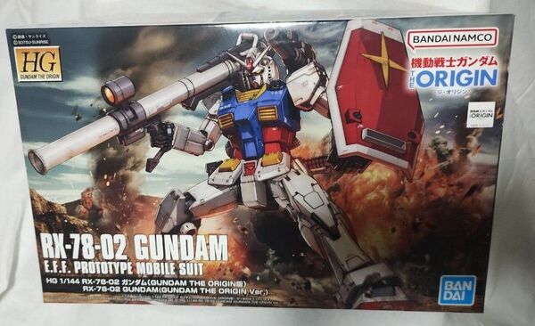 RX-78-02 ガンダム (GUNDAM THE ORIGIN版) (1/144スケール HG)