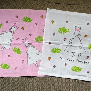 * わたしのワンピース ハンドタオル 34×35cm 2枚セット 新品 / 西巻茅子 *