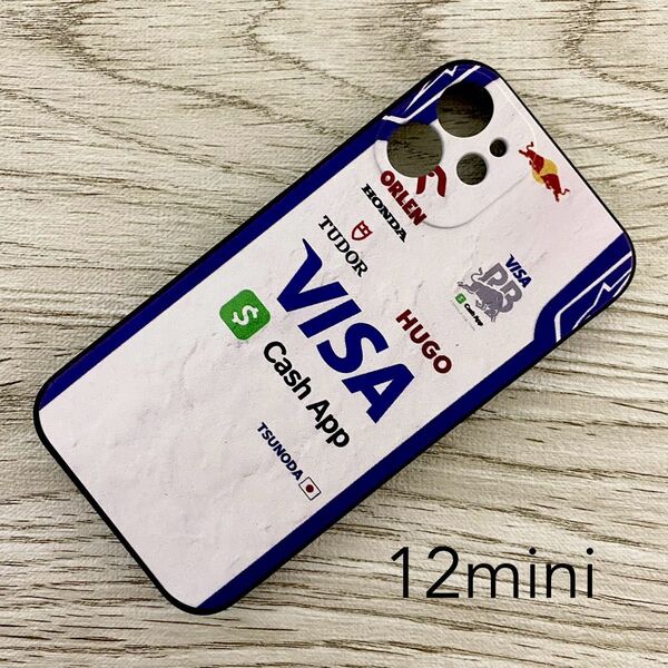 TSUNODA レーシング スーツ iPhone 12 mini ケース F1 RB レーシング・ブルズ