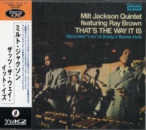 ■□Milt Jacksonミルト・ジャクソン/That's The Way It Is□■