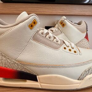 ★未使用★J・バルヴィン × ナイキ エアジョーダン3 レトロSP サンセット