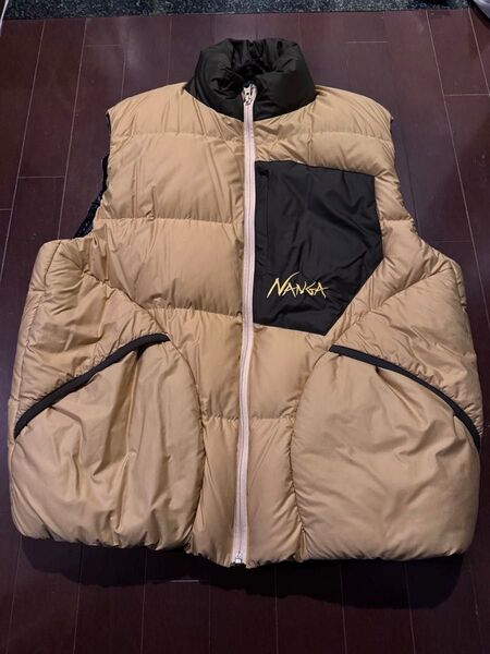 NANGA MAZENO RIDGE VEST マゼノリッジ ダウンベスト