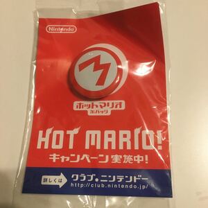 ホットマリオ缶バッジ