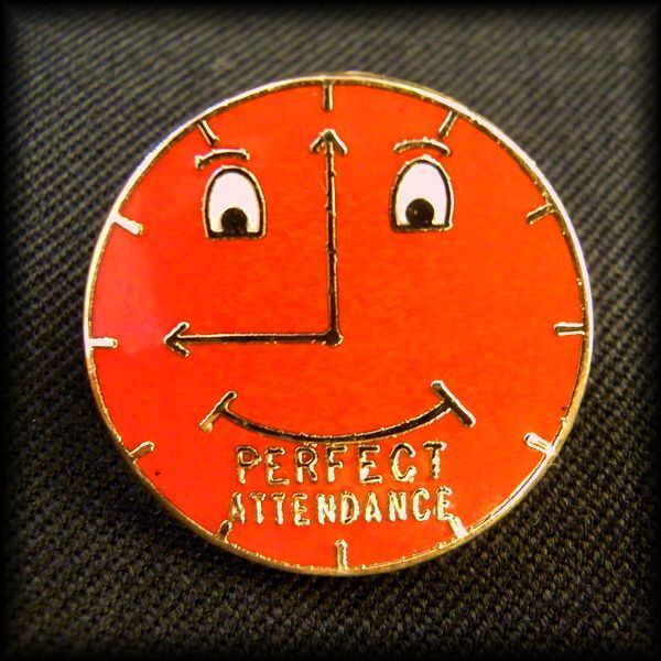 USA BOWLING PIN ボウリングピンバッジ PERFECT ATTENDANCE No 75